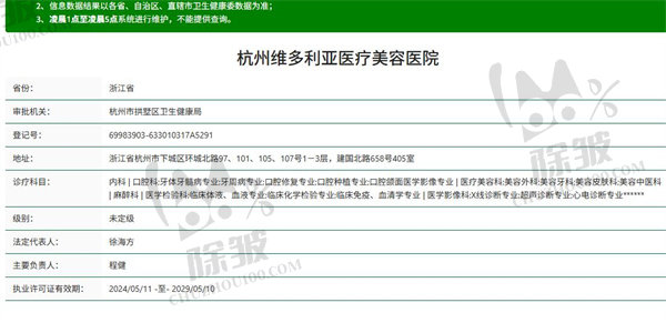 杭州维多利亚医疗美容医院